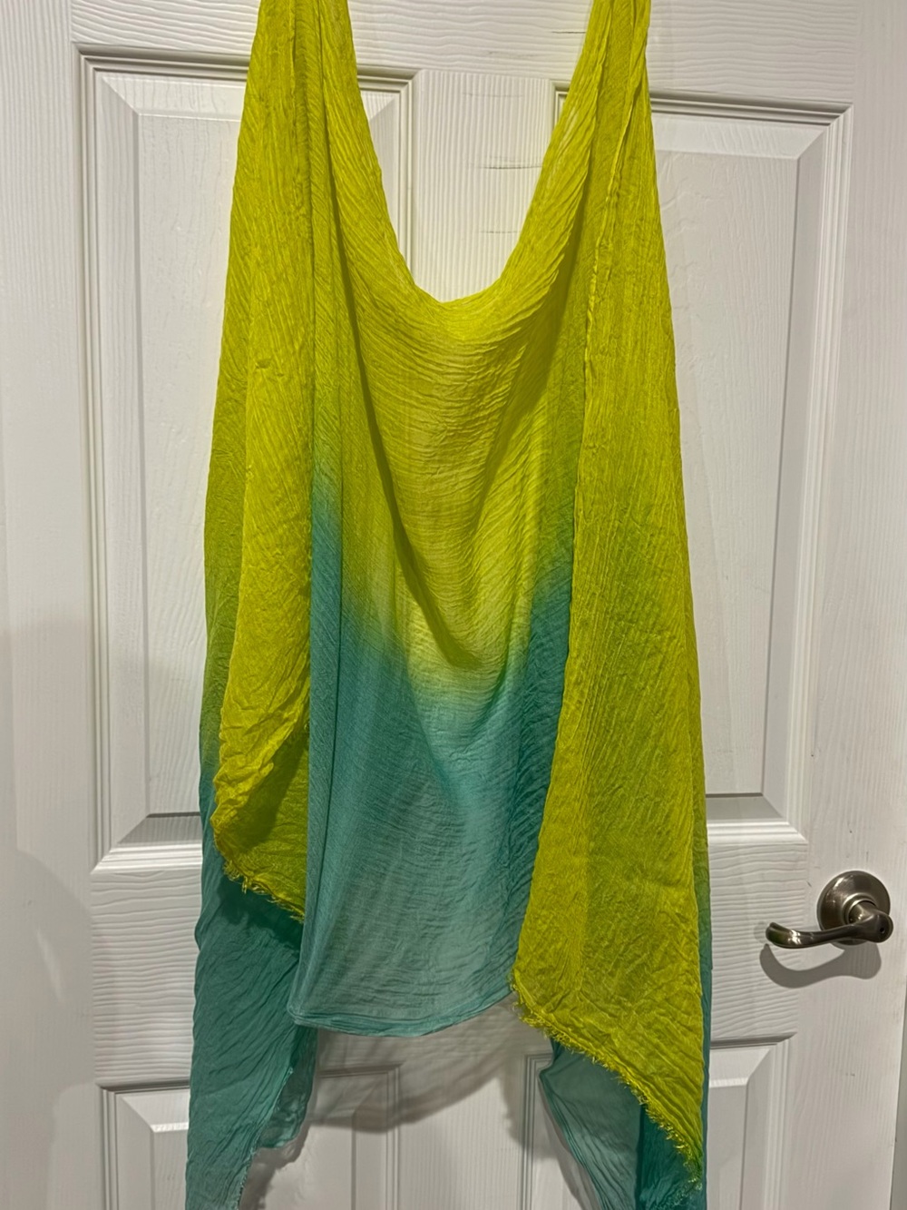Lightweight Yellow-Green Ombre Women's swim